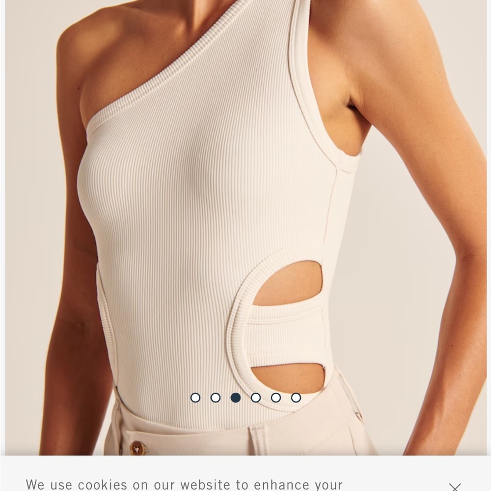 Abercrombie cut out bodysuit